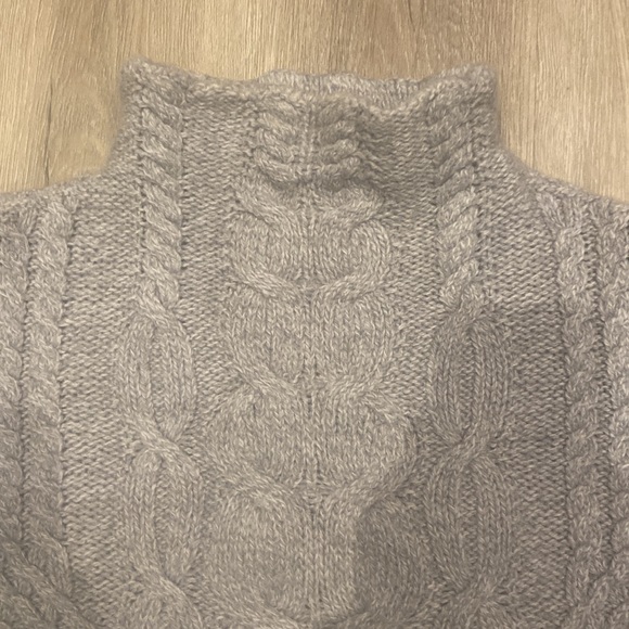 Aran Merino Wool Sweater - Picture 3 of 15